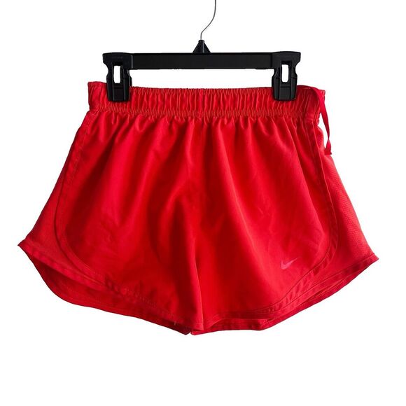 Nike Tempo Running Core 3" Shorts Small Womens Red Workout Athleisure Jogging - Picture 1 of 10